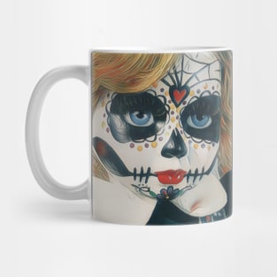 Devious Sugar Skull Girl Mug